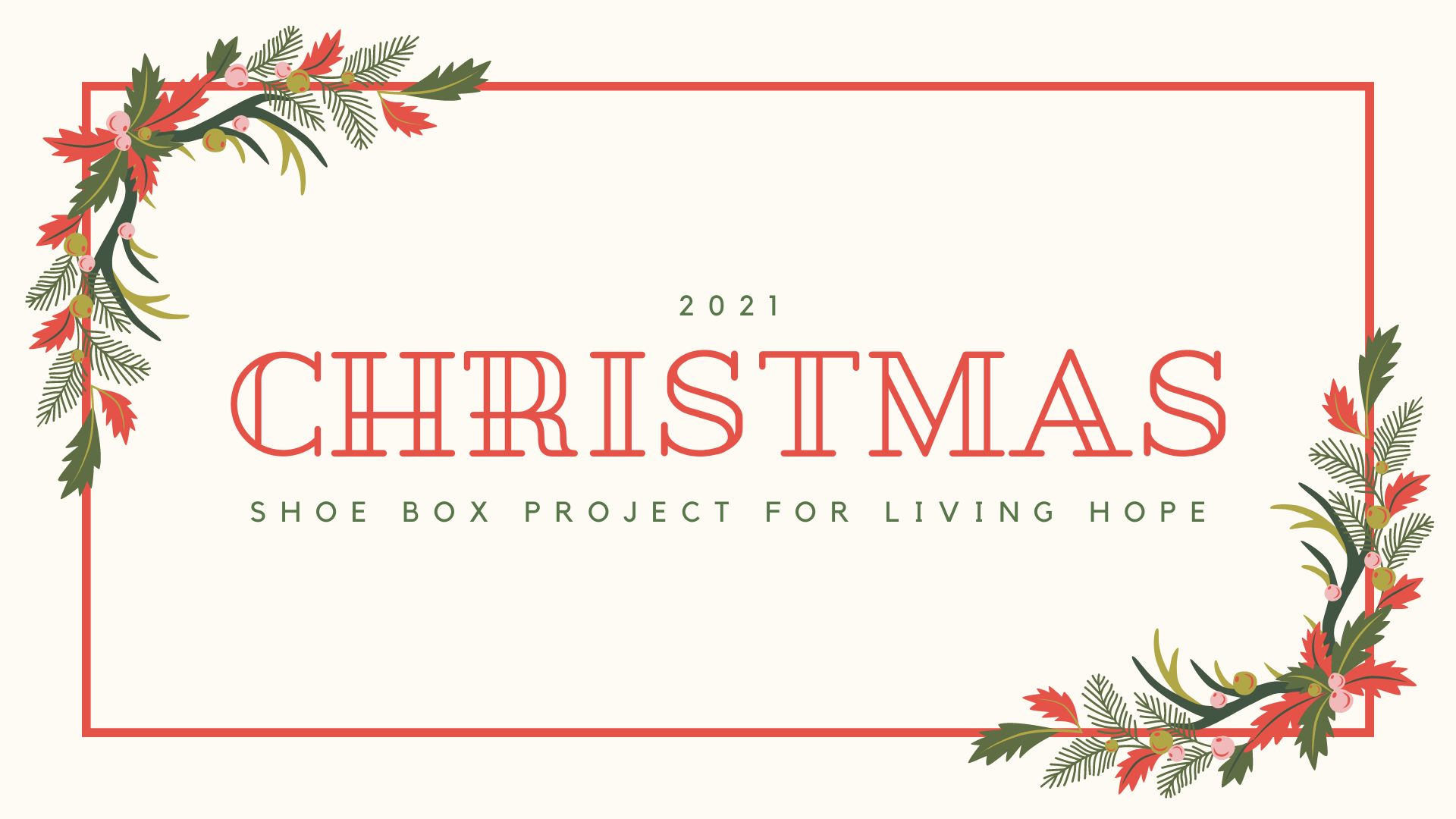 Header email Shoe box project for living hope